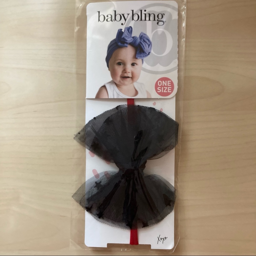 NWT Baby Bling bow